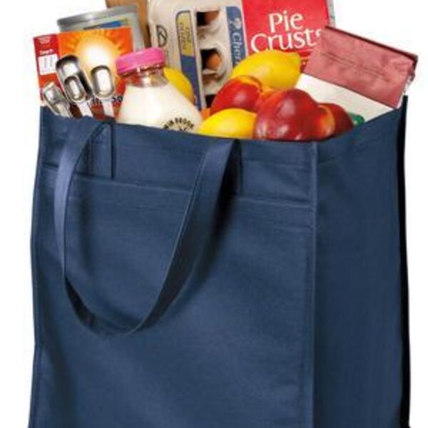 Extra Wide Polypropylene Grocery Tote Thumbnail