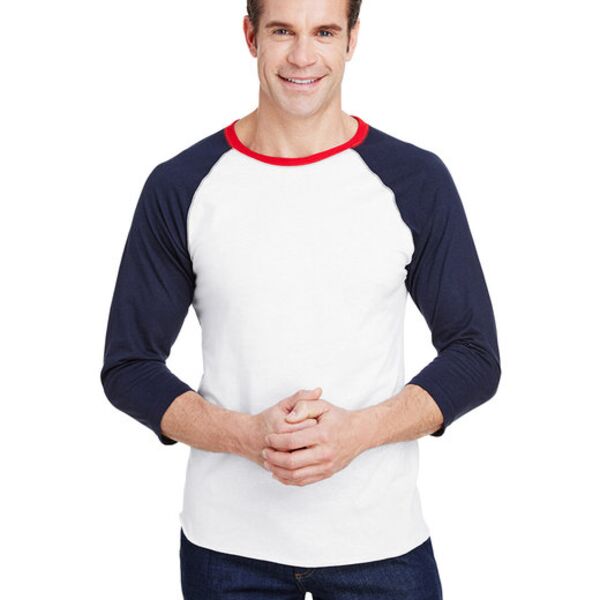 6930 Adult Baseball Fine Jersey T-Shirt Thumbnail