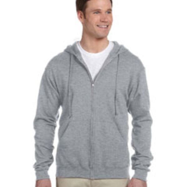 Jerzees Adult 8 oz. NuBlend® Fleece Full-Zip Hood Thumbnail