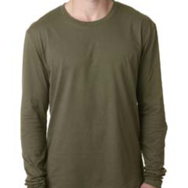 Next Level Men's Cotton Long-Sleeve Crew Thumbnail
