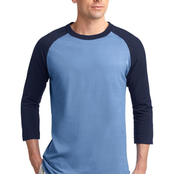 Sport Tek Colorblock Raglan Jersey Thumbnail