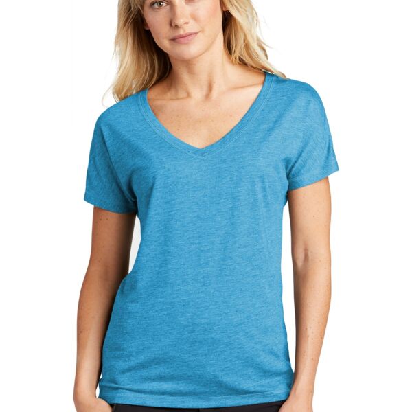 LST 401 ® Ladies PosiCharge ® Tri Blend Wicking Dolman Tee Thumbnail